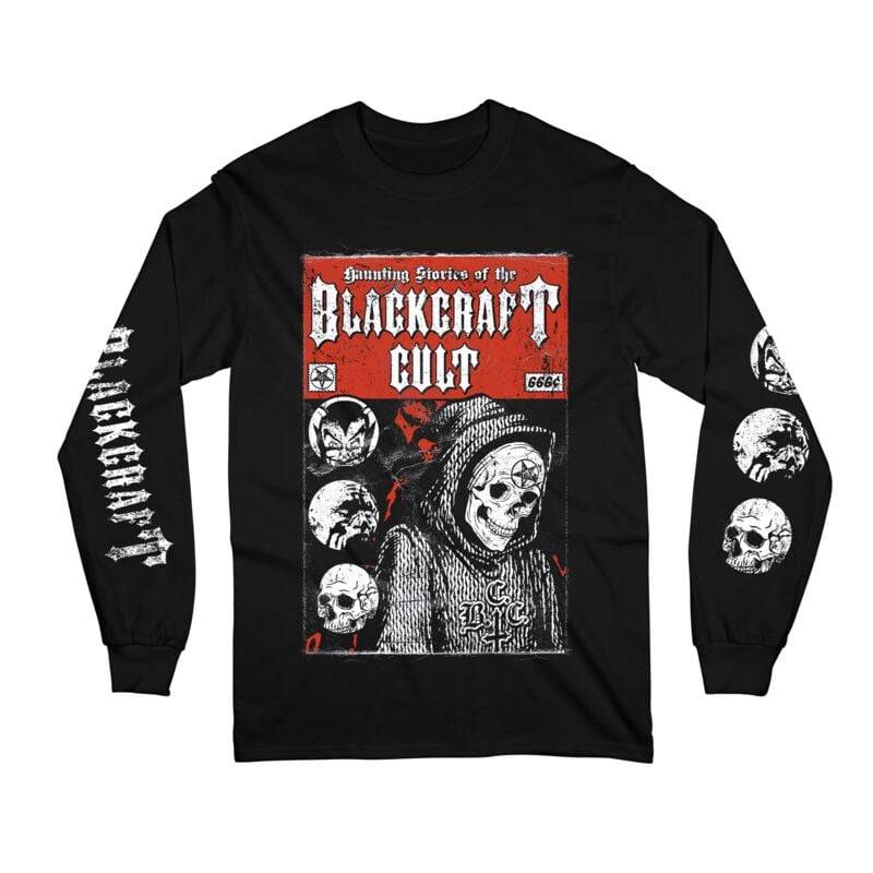 Blackcraft Cult - Gothic Langarmshirt - The Haunting Longsleeve - M bis XXL - für Männer - Größe M - schwarz von Blackcraft Cult