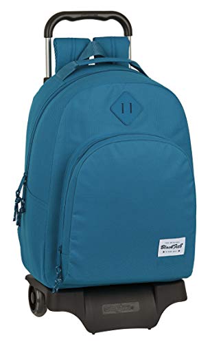 Blackfit8 Unisex-Rucksack für Kinder (1 Stück), blau, M, Schule von Blackfit8