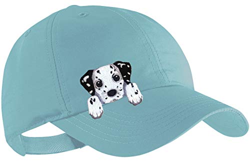 Blackshirt Company Dalmatiner Schildmütze Kinder Base Cap Hunde Sommerkappe Farbe Light Blue von Blackshirt Company