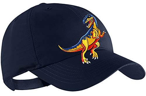 Blackshirt Company Dinosaurier Schildmütze Kinder Base Cap Dino Allosaurus Farbe Dunkelblau von Blackshirt Company