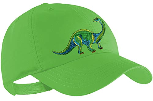 Blackshirt Company Dinosaurier Schildmütze Kinder Base Cap Langhals Dino Farbe Grün von Blackshirt Company