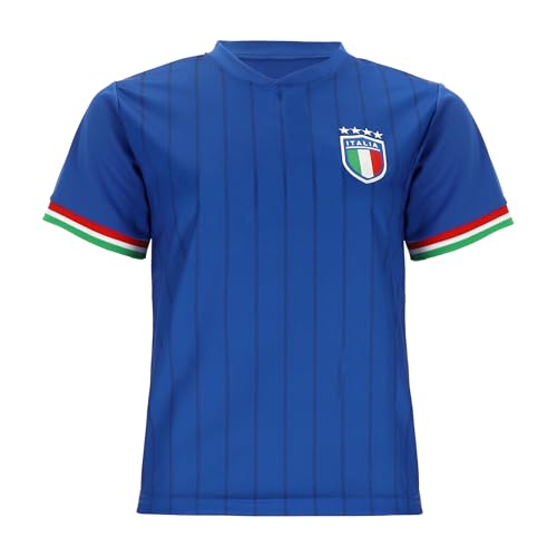 Blackshirt Company Italien Trikot Fußball WM EM Fan Trikot Italia Blau Größe S von Blackshirt Company
