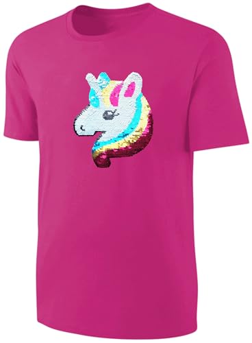 Blackshirt Company Kinder T-Shirt Wende Pailletten Einhorn Streichel Shirt Pink Größe 104 Blackshirt Company Kinder T-Shirt Wende Pailletten Einhorn Streichel Shirt Pink Größe 104 von Blackshirt Company