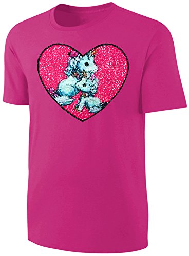 Blackshirt Company Mädchen T-Shirt Wende Pailletten Einhorn Herz Streichel Shirt Pink Größe 104 Blackshirt Company Mädchen T-Shirt Wende Pailletten Einhorn Herz Streichel Shirt Pink Größe 104 von Blackshirt Company
