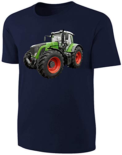 Blackshirt Company Traktor Kinder T-Shirt Schlepper Shirt Blau Größe 104 von Blackshirt Company