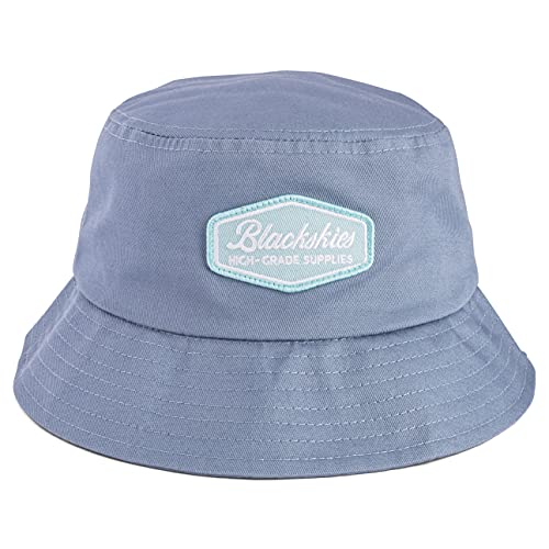 Blackskies® Oasis Bucket Hat | Herren Damen Unisex Sonnenhut Fischerhut in Pastellfarben Eisblau von Blackskies