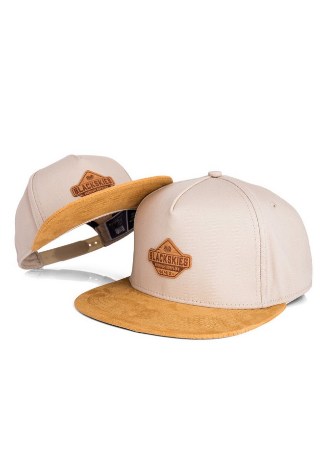 Blackskies Baseball Cap Essentials Snapback Cap 2er Set Eltern-Kind - Beige-Braun von Blackskies