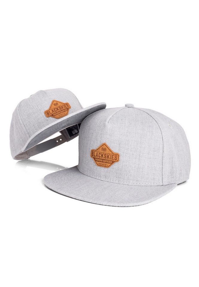 Blackskies Baseball Cap Essentials Snapback Cap 2er Set Eltern-Kind - Grau-Grau von Blackskies