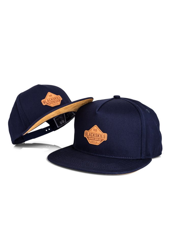 Blackskies Baseball Cap Essentials Snapback Cap 2er Set Eltern-Kind - Navyblau-Braun von Blackskies