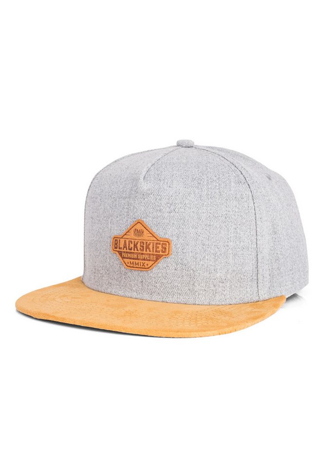 Blackskies Baseball Cap Essentials Snapback Cap Grau-Braun von Blackskies