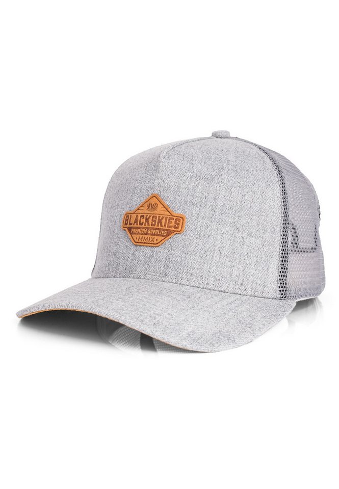 Blackskies Baseball Cap Essentials Trucker Cap Grau-Braun von Blackskies