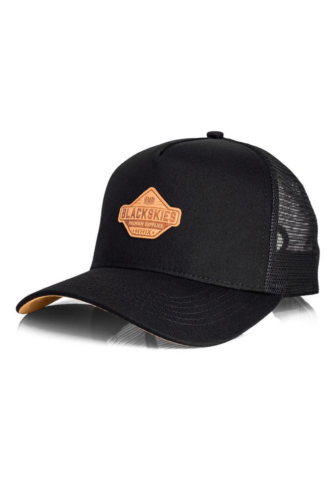 Blackskies Baseball Cap Essentials Trucker Cap Schwarz-Braun von Blackskies