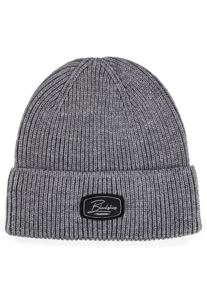Blackskies Beanie Race Beanie Grau Melliert von Blackskies