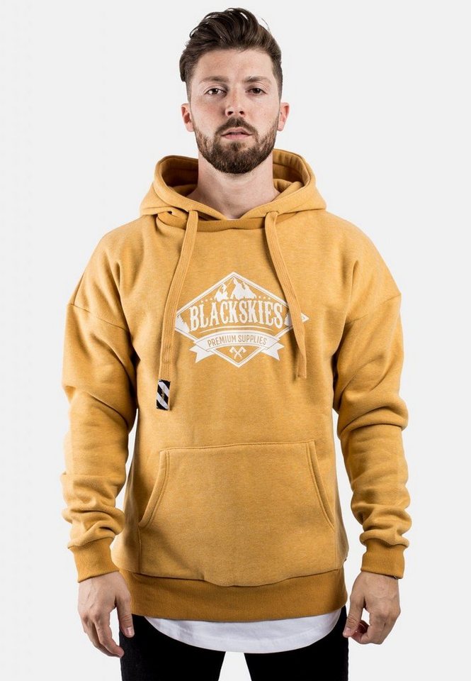 Blackskies Kapuzenpullover Reversible Hoodie Gelb Medium von Blackskies