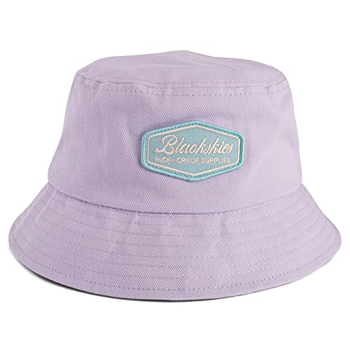 Blackskies® Oasis Bucket Hat | Herren Damen Unisex Sonnenhut Fischerhut in Pastellfarben Fliederviolett-Mint von Blackskies