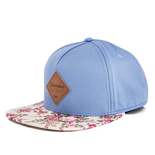 Blackskies Sakura Vol. II Snapback Cap | Damen Herren Baseball Mütze Kappe Surfer Skater Basecap Blumen Bunt Kirschblüten von Blackskies