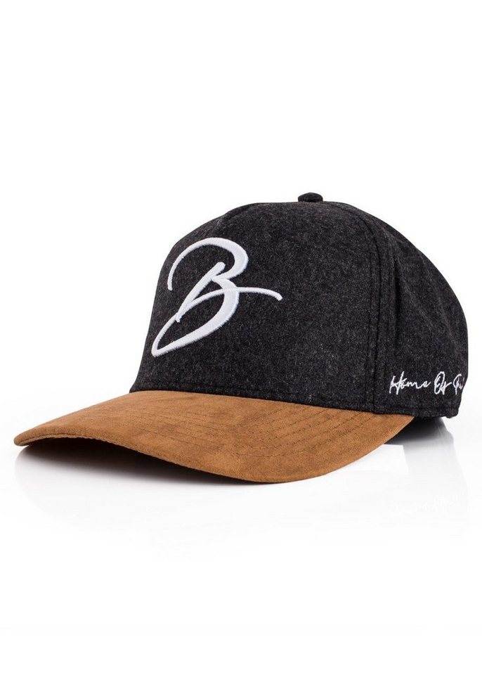 Blackskies Snapback Cap B Script Flanell Snapback Cap Charcoal von Blackskies