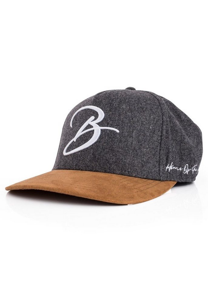 Blackskies Snapback Cap B Script Flanell Snapback Cap Grau von Blackskies