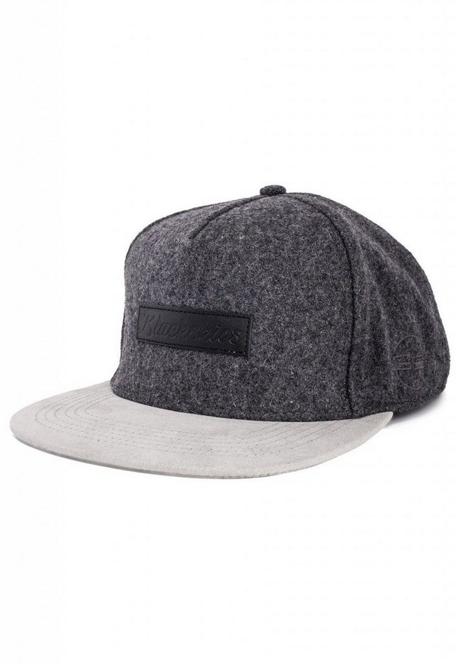 Blackskies Snapback Cap Exodus Snapback Cap - Schwarz-Grau-Flanell von Blackskies