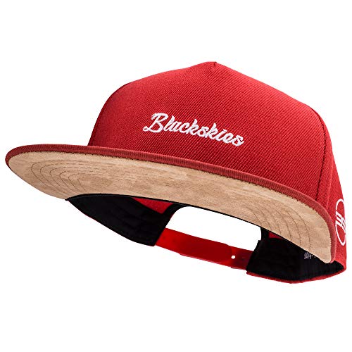 Blackskies Snapback Cap Herren Damen Baseball Mütze Kappe Wildleder Basecap, Horizon, Einheitsgröße von Blackskies