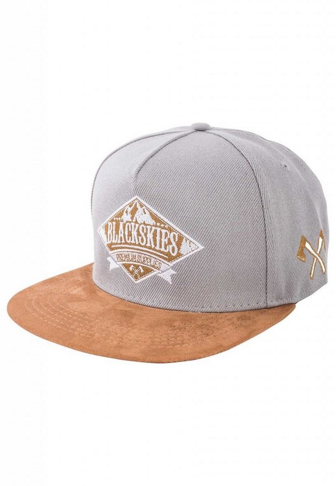 Blackskies Snapback Cap Lumberjack Snapback Cap - Grau-Braun von Blackskies