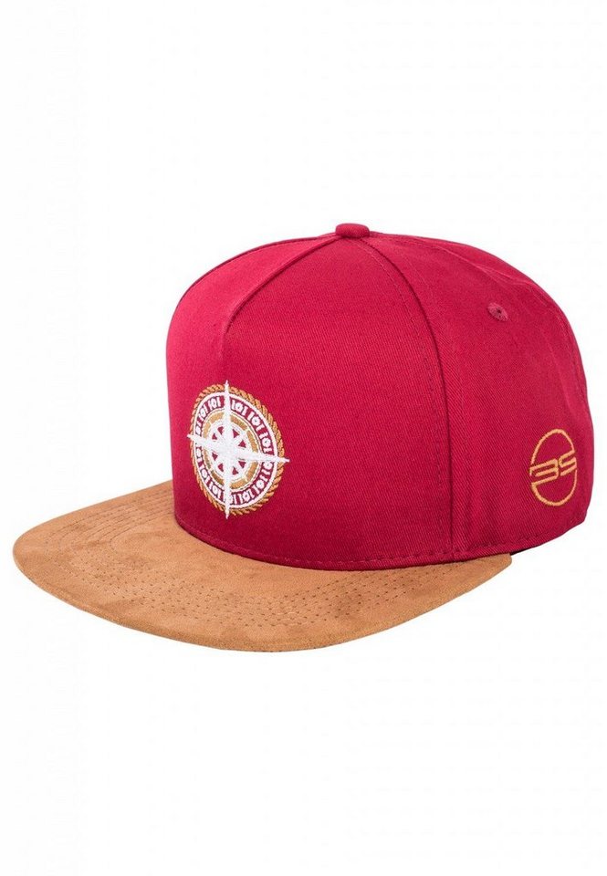 Blackskies Snapback Cap North Snapback Cap - Weinrot von Blackskies