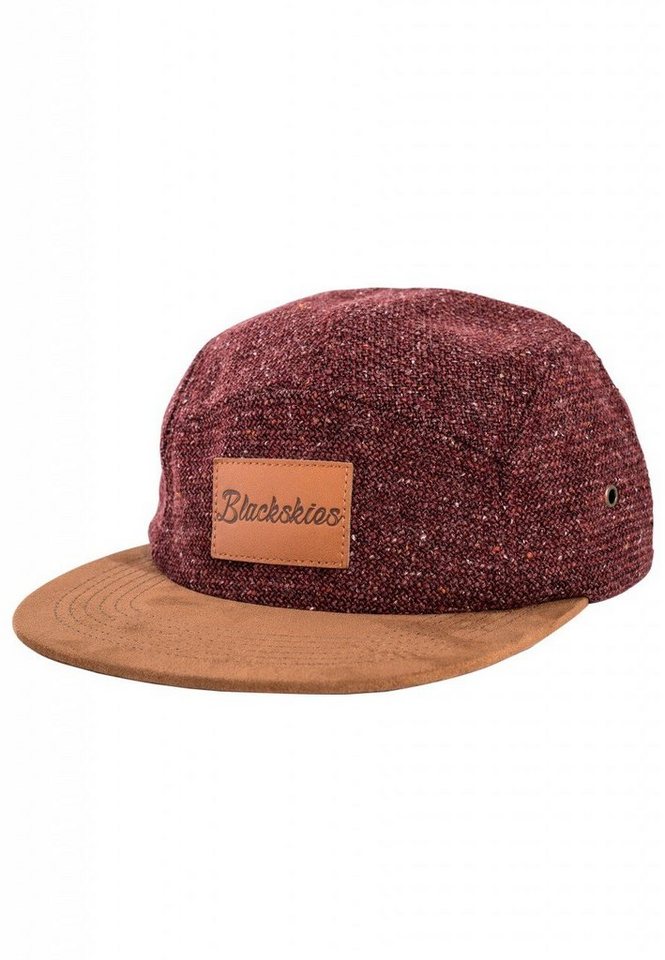 Blackskies Snapback Cap Obsidius 5-Panel Cap - Maroon-Braun von Blackskies