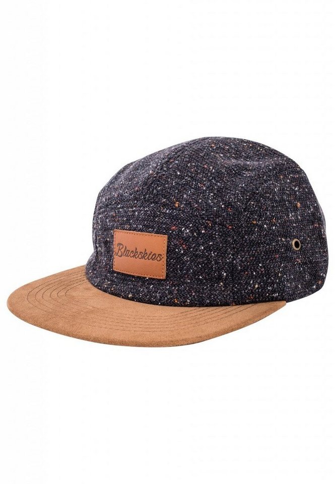 Blackskies Snapback Cap Obsidius 5-Panel Cap - Navyblau-Braun von Blackskies