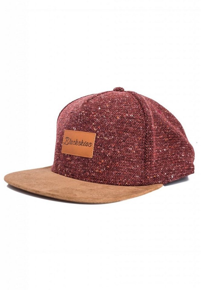 Blackskies Snapback Cap Obsidius Snapback Cap - Maroon-Braun von Blackskies