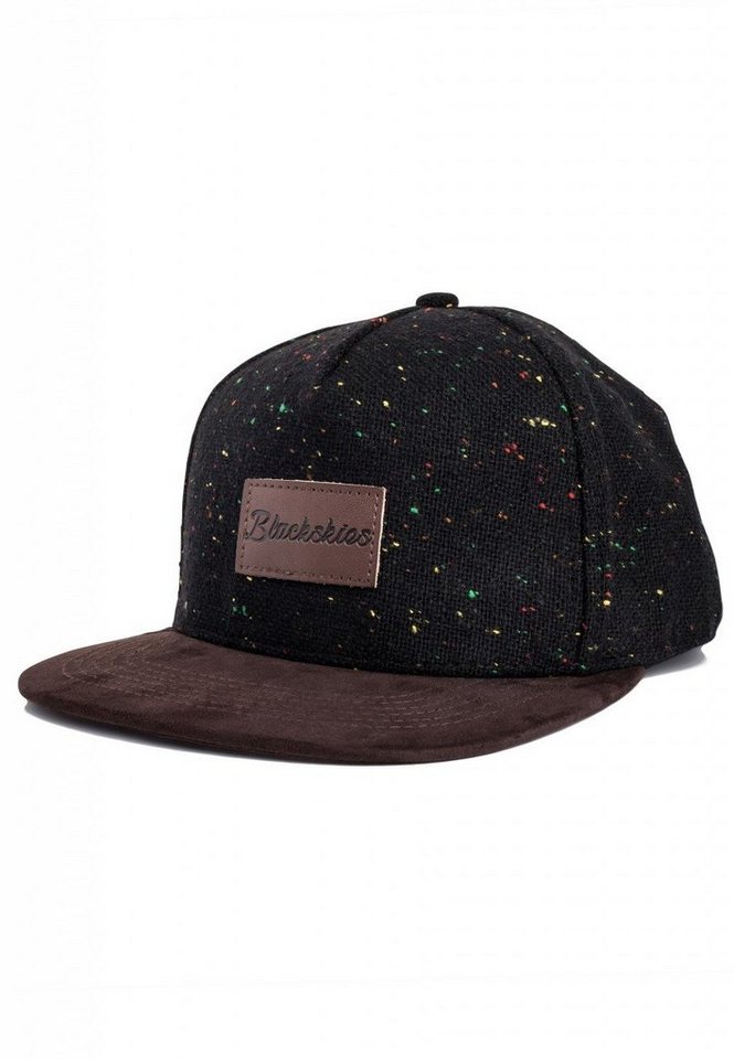 Blackskies Snapback Cap Obsidius Snapback Cap - Schwarz Speckle Wool von Blackskies