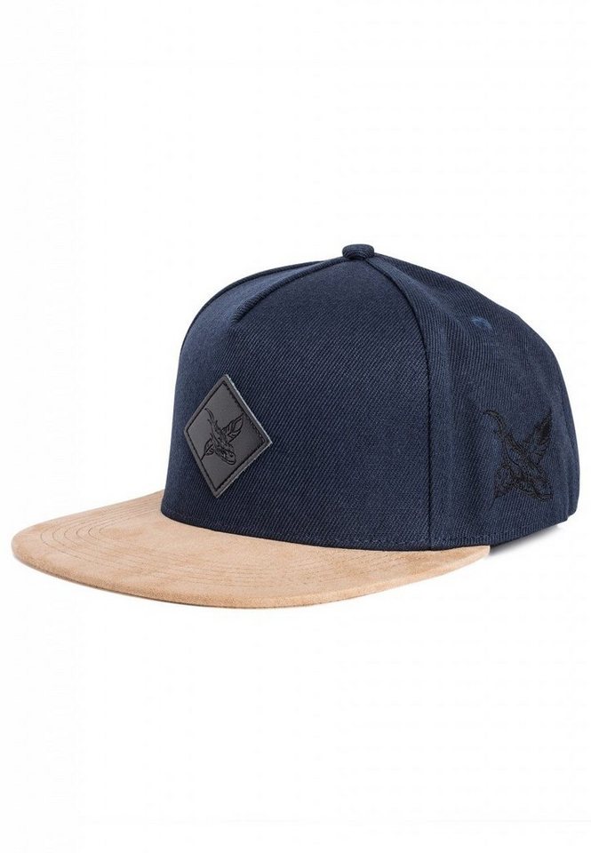 Blackskies Snapback Cap Port Royale Snapback Cap - Blau-Suede von Blackskies