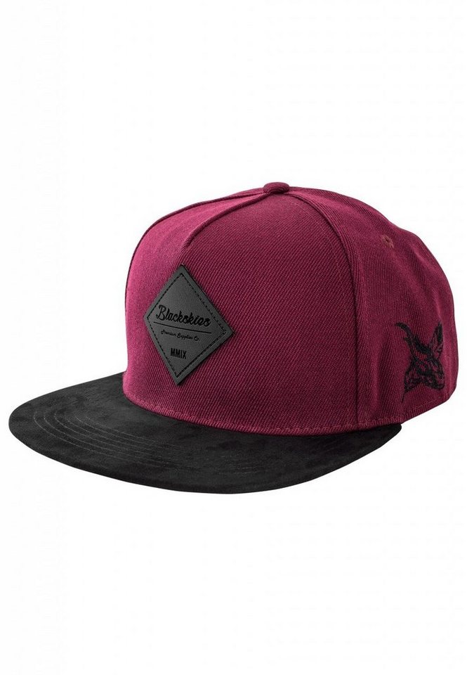 Blackskies Snapback Cap Port Townsend Snapback - Rot-Schwarz von Blackskies