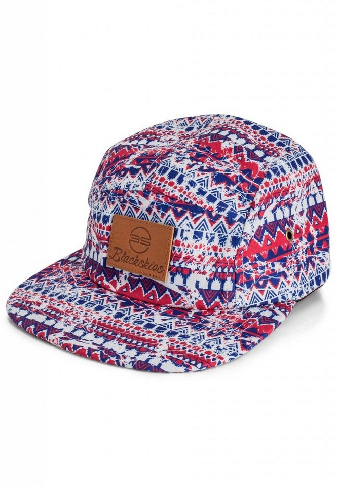 Blackskies Snapback Cap Quetzalcoatl 5-Panel Cap - Aztek Blackskies Snapback Cap Quetzalcoatl 5-Panel Cap - Aztek von Blackskies