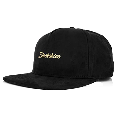 Blackskies Snapback Cap Wildleder Camo Denim Schirm Flanell Unisex Premium Baseball Mütze Kappe Wolle, Aegis, Einheitsgröße von Blackskies