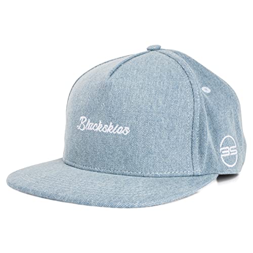 Blackskies Snapback Cap Wildleder Camo Denim Schirm Flanell Unisex Premium Baseball Mütze Kappe Wolle, Eos, Einheitsgröße von Blackskies