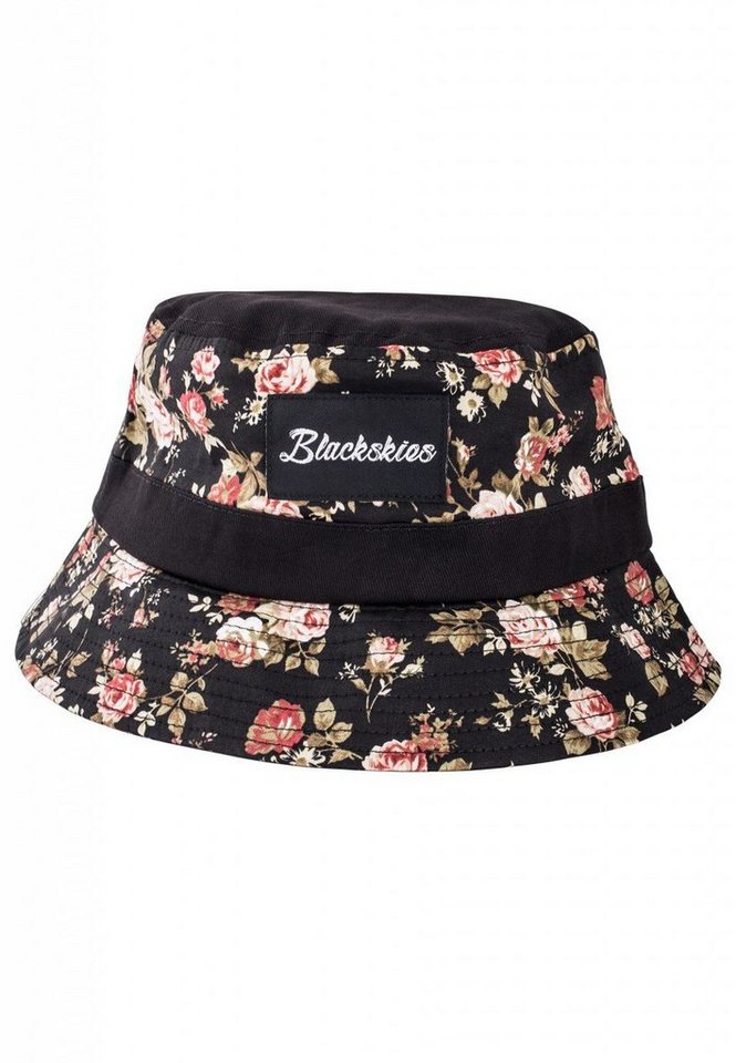 Blackskies Sonnenhut Floraler Bucket Hat Black Beauty - Schwarz-Floral von Blackskies