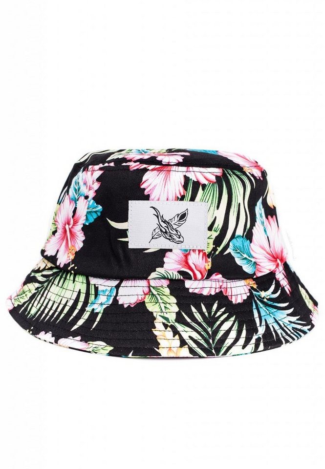 Blackskies Sonnenhut Floraler Bucket Hat Paradise - Schwarz-Floral von Blackskies