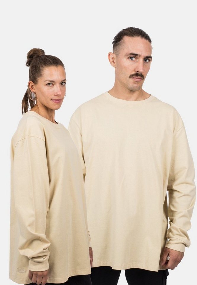 Blackskies T-Shirt Oversized Long Sleeve Shirt - Sand Large von Blackskies