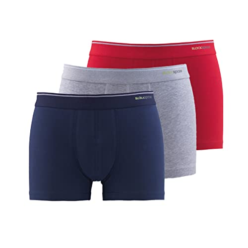 blackspade I Boxershorts Herren I 3er Pack I Tender Cotton I 3 Farbvariationen I zarte Baumwolle Boxershorts I Elastischer Bund Shorts Herren von blackspade