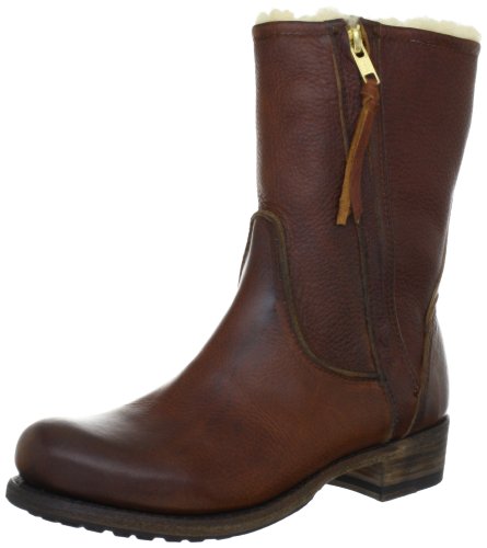 Blackstone Damen EW74 Hohe Stiefel, Braun (Old Yellow) von Blackstone