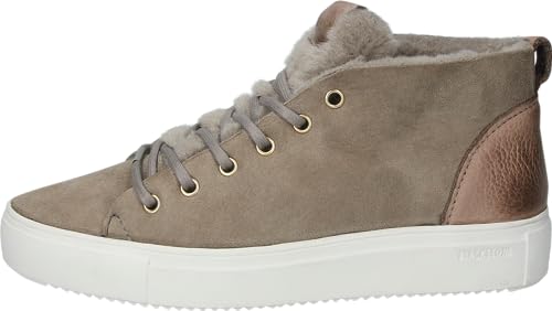 Blackstone Damen QL48 Hohe Sneaker, Grau (Iceland) von Blackstone