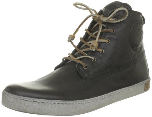 Blackstone Herren AM02 Hohe Sneaker, Schwarz/Black, 43 EU von Blackstone