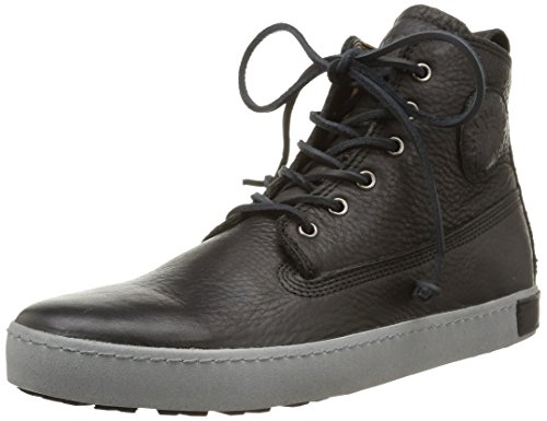 Blackstone Herren AM02 Hohe Sneaker, Schwarz (Nero) von Blackstone