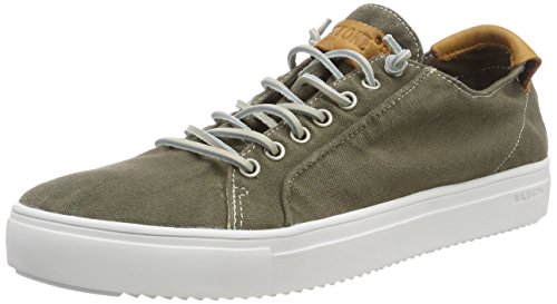 Blackstone Herren PM31 Hohe Sneaker, Grün (Beetle Beet), 43 EU von Blackstone