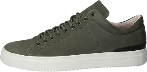 Blackstone Herren PM56 Hohe Sneaker, Grün (Battle Batt), 44 EU von Blackstone