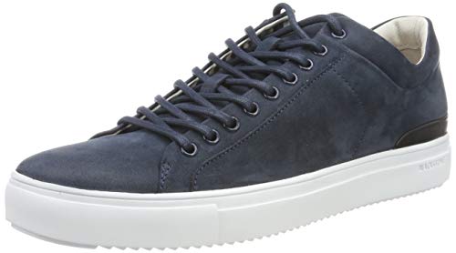 Blackstone Herren PM56 Hohe Sneaker, Schwarz (Dark Denim Dden), 43 EU von Blackstone