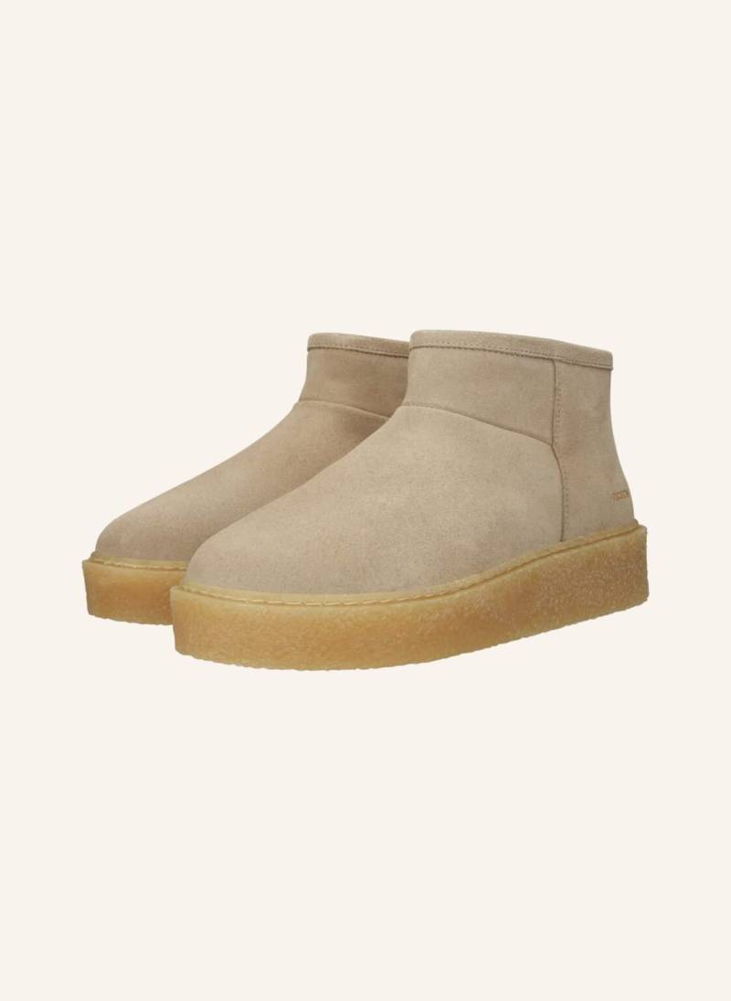 Blackstone Schnürboots beige von Blackstone