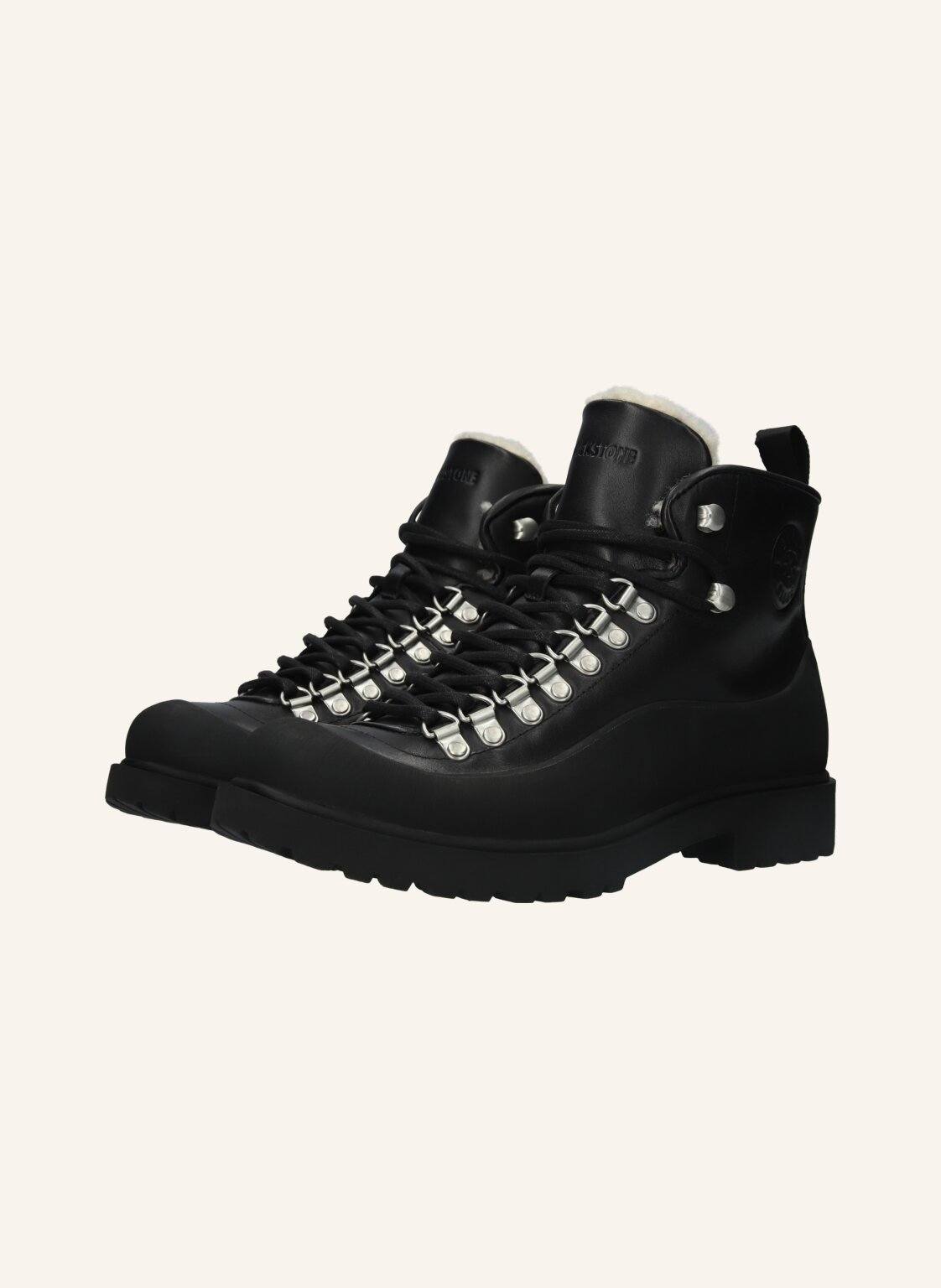 Blackstone Schnürboots schwarz von Blackstone