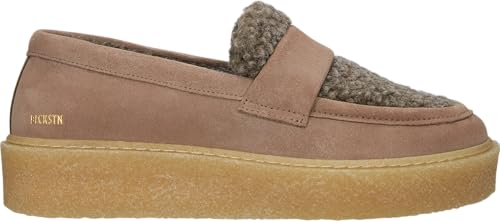 Blackstone Slip-ons Damen Taupe - Modell ENJAR KATTA von Blackstone