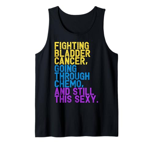 Herren Lustiger Blasenkrebsbekämpfer Chemo-Patient inspirierend Tank Top Herren Lustiger Blasenkrebsbekämpfer Chemo-Patient inspirierend Tank Top von Bladder Cancer Awareness Designs